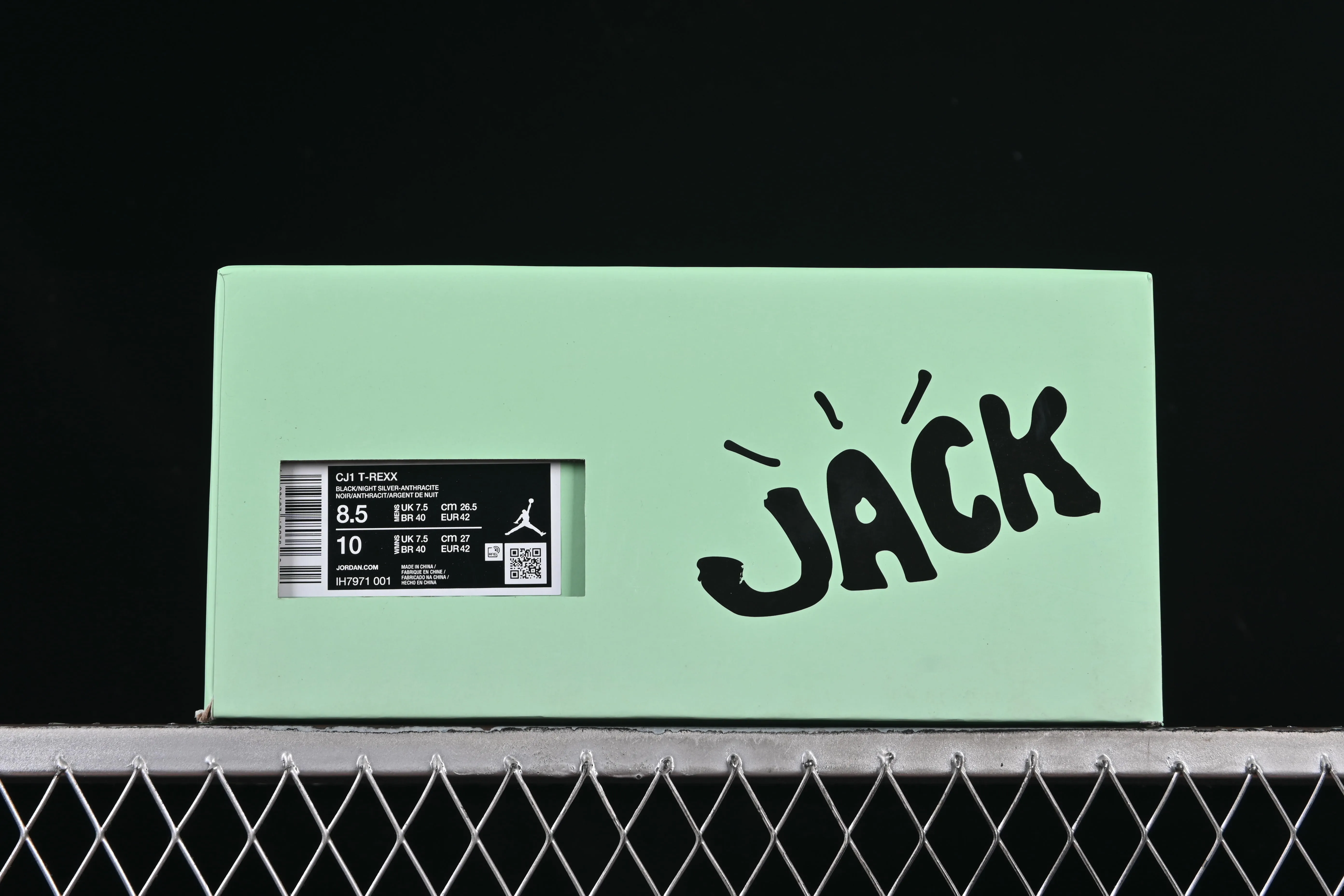 All categories Air Jordan Jordan series basketball shoes Air Jordan 1 Low Chase B x Travis Scott x Jordan Jumpman Jack TR AJ1 Joe 1 joint overhead hook IH7971-001